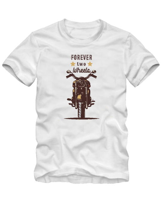 Marškinėliai Forever two wheels Marškinėliai Forever two wheels
